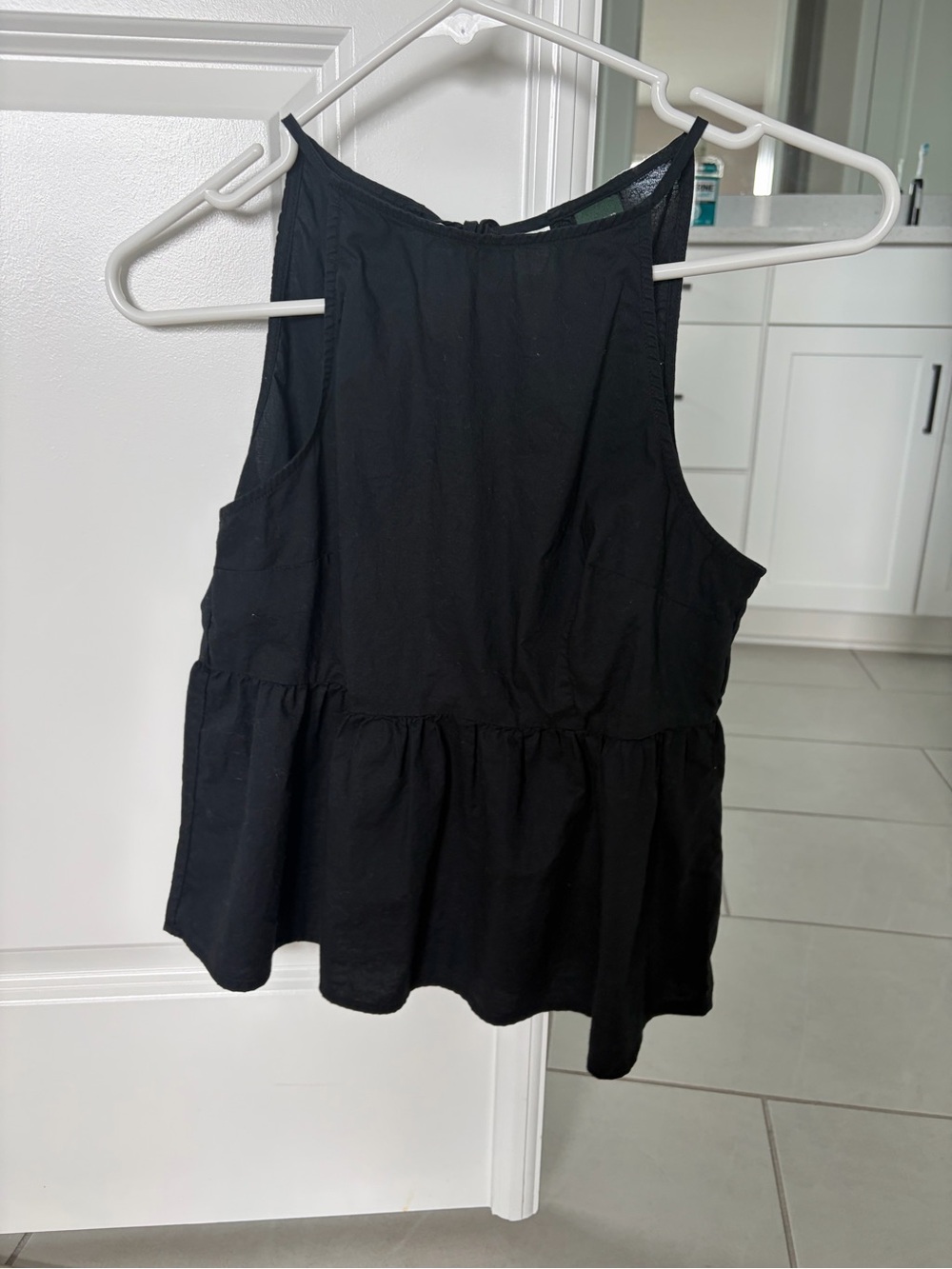 wild fable Black Peplum Camisole Tank